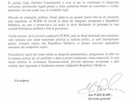 „Președintele speră ca alegerile parlamentare să confirme o dată și pentru totdeauna voința poporului”