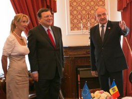 Президент Николае Тимофти встретился с председателем Европейской комиссии Жозе Мануэлем Баррозу
