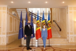 Заявление Президента Республики Молдова, Майи Санду, по итогам встречи с председателем Европейского совета Шарлем Мишелем