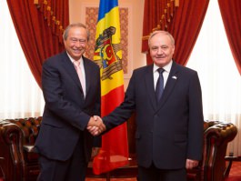 President Nicolae Timofti meets Danish envoy