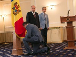 Ministrul Economiei, Andrian Candu, a depus jurământul în calitate de membru al Guvernului Republicii Moldova