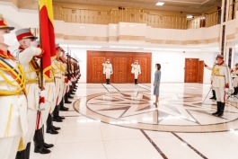 Президент Майя Санду направила поздравительное послание по случаю 29-летия со дня основания Почетного караула Национальной армии