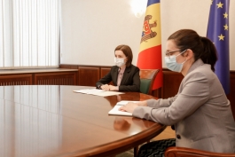 Президент Майя Санду побеседовала с Послом Швеции в Молдове Анной Либерг