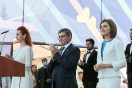 Președintele Maia Sandu a participat la evenimentele dedicate celor 30 de ani de la proclamarea Independenței Republicii Moldova