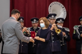 Președintele Maia Sandu a participat la celebrarea aniversării a 30-a de la crearea Serviciului de Informații și Securitate al Republicii Moldova