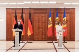 Declarația de presă a doamnei Maia Sandu, Președintele Republicii Moldova, după întrevederea cu domnul Frank-Walter Steinmeier, Președintele Republicii Federale Germania