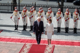 Președintele Republicii Moldova, Maia Sandu, l-a întâmpinat la Chișinău pe Președintele Republicii Federale Germania, Frank-Walter Steinmeier