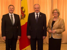 Президент Николае Тимофти провел встречу с послом Австрийской Республики Михаэлем Шварцингером
