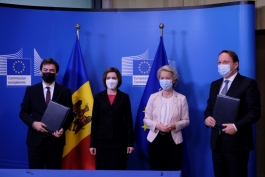 Președinta Maia Sandu a discutat cu Ursula von der Leyen, Președinta Comisiei Europene, despre reformele pornite de guvernare