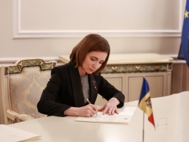 Declarația Președintei Maia Sandu cu ocazia semnării cererii de aderare a Republicii Moldova la Uniunea Europeană