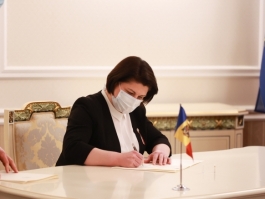 Президент Майя Санду — о подписании заявки на вступление Республики Молдова в Европейский Союз
