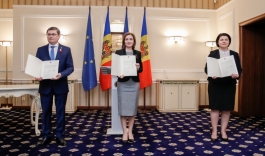 Președinta Maia Sandu a semnat cererea de aderare a Republicii Moldova la Uniunea Europeană