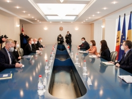 Președinta Maia Sandu s-a întâlnit cu ministrul Afacerilor Externe al Danemarcei, Jeppe Kofod