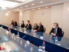 Președinta Maia Sandu s-a întâlnit cu ministrul Afacerilor Externe al Danemarcei, Jeppe Kofod