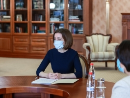 Президент Майя Санду провела дискуссию с министром иностранных Анналеной Бербок