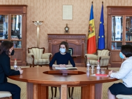 Президент Майя Санду провела дискуссию с министром иностранных Анналеной Бербок