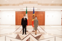 Președinta Maia Sandu s-a întâlnit cu ministrul Afacerilor Externe și Cooperării Internaționale al Republicii Italiene, Luigi Di Maio