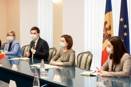 Președinta Maia Sandu s-a întâlnit cu ministrul Afacerilor Externe și Cooperării Internaționale al Republicii Italiene, Luigi Di Maio