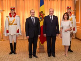 Президент Республики Молдова Николае Тимофти принял верительные грамоты двух послов