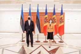 Șefa statului a avut o întrevedere cu  Președintele Estoniei, Alar Karis