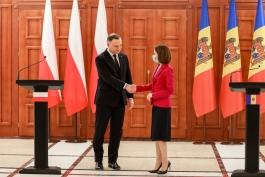 President Maia Sandu: "Poland is a reliable friend of the Republic of Moldova"