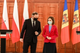 Președinta Maia Sandu: „Polonia este un prieten de nădejde al Republicii Moldova”