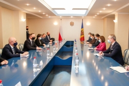 President Maia Sandu: "Poland is a reliable friend of the Republic of Moldova"