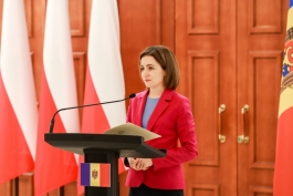 Președinta Maia Sandu: „Polonia este un prieten de nădejde al Republicii Moldova”