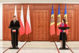 President Maia Sandu: "Poland is a reliable friend of the Republic of Moldova"