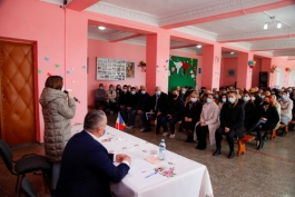 Președinta Maia Sandu a vizitat localitățile Ciuciulea și Hîjdieni din raionul Glodeni