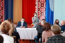 Președinta Maia Sandu a vizitat localitățile Ciuciulea și Hîjdieni din raionul Glodeni