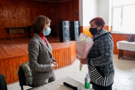 Președinta Maia Sandu, în vizită în raionul Cantemir: „Oamenii speră că vom putea continua schimbările în bine din țară”