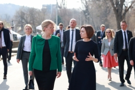 President Maia Sandu and the Slovak Head of State spoke with the refugees