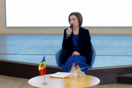 Președinta Maia Sandu s-a întâlnit cu studenții de la facultățile pedagogice din țară: „Împreună putem să creștem o societate educată, liberă și prosperă”