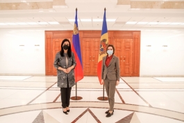 Șefa statului a discutat cu ministra Afacerilor Externe, Educației și Sportului a Principatului Liechtenstein, Dominique Hasler