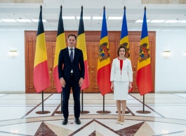 President Maia Sandu, after talks with the Prime Minister of the Kingdom of Belgium: "Moldova counts on Belgium's support in obtaining the status of candidate country for accession to the European Union"