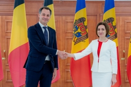 Președinta Maia Sandu, după discuțiile cu Prim-ministrul Belgiei: „Moldova contează pe sprijinul Belgiei în obținerea statutului de țară candidată pentru aderarea la Uniunea Europeană”