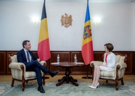 President Maia Sandu, after talks with the Prime Minister of the Kingdom of Belgium: "Moldova counts on Belgium's support in obtaining the status of candidate country for accession to the European Union"