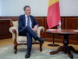 President Maia Sandu, after talks with the Prime Minister of the Kingdom of Belgium: "Moldova counts on Belgium's support in obtaining the status of candidate country for accession to the European Union"