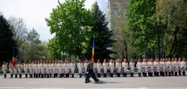Șefa statului a participat la ceremonia aniversării a 30-a de la fondarea Marelui Stat Major al Armatei Naționale
