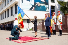 Șefa statului a participat la ceremonia aniversării a 30-a de la fondarea Marelui Stat Major al Armatei Naționale