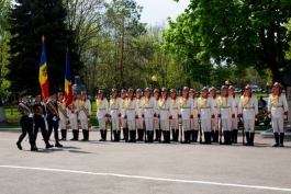 Șefa statului a participat la ceremonia aniversării a 30-a de la fondarea Marelui Stat Major al Armatei Naționale