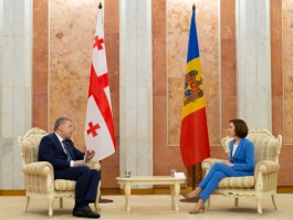 Președintele Maia Sandu a primit scrisorile de acreditare din partea ambasadorilor Poloniei, Slovaciei, Georgiei și Kazahstanului