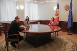 Președinta Maia Sandu a discutat cu Ambasadorul României la Chișinău, Daniel Ioniță