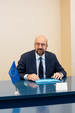 Șefa statului a discutat cu Președintele Consiliului European, Charles Michel: „Vom continua să muncim pentru ca, într-o bună zi, să intrăm în marea familie europeană”