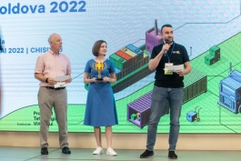 Președinta Maia Sandu a participat la Finala FIRST LEGO League Challenge și a înmânat premii pentru echipele câștigătoare ale competiției