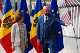 President Maia Sandu held talks in Brussels with Charles Michel, President of the European Council