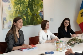 President Maia Sandu met with representatives of several political groups in the European Parliament