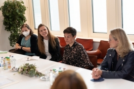 President Maia Sandu met with representatives of several political groups in the European Parliament