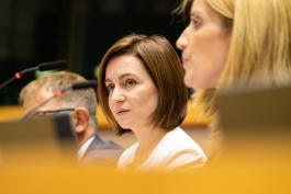 Discursul Președintei Maia Sandu în plenul Parlamentului European